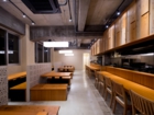LSD design co., ltd.Yushinmi,2014,izakaya,Okinawa, Japan,Interior design,ornamental block, Okinawan Food, concrete floor ,simple, partitionwood, counter