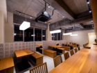 LSD design co., ltd.Yushinmi,2014,izakaya,Okinawa, Japan,Interior design,ornamental block, Okinawan Food, concrete floor ,simple, partitionwood, counter
